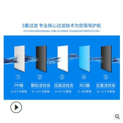 凈水器家用 100加侖RO反滲透直飲純水機廚房水龍頭凈水機廠家直銷