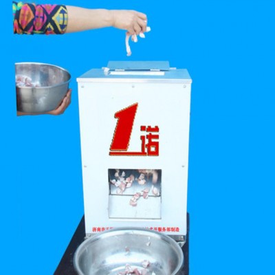 小型家用切肉塊機肉丁機商用不銹鋼切菜機廚房電器創業項目找代理 切肉切菜機