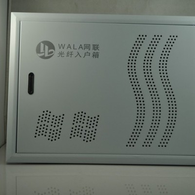 網聯電氣廠家批發光纖箱 入戶信息箱 多媒體接線箱弱電箱 低壓電器批發 配電箱