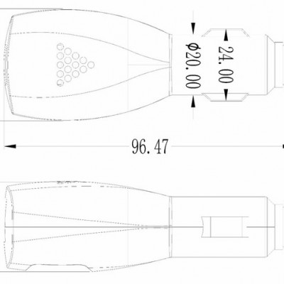 434雙USB車充  深圳華科達** 車充外殼、汽車充電器外殼、汽車點煙器外殼、車充五金自動車床車件、車載手機支架、