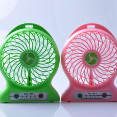 小蠻腰USB充電小風扇生產工廠 迷你學生風扇供應