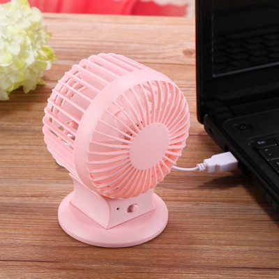 夏季爆款 USB充電雙葉風扇 迷你電風扇 創意桌面便攜小風扇