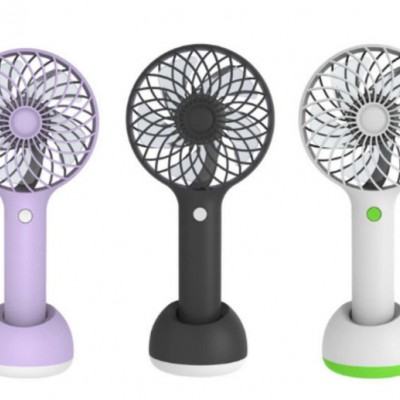 手持小風扇  USB可充電式便攜式隨身干電池手持小風扇