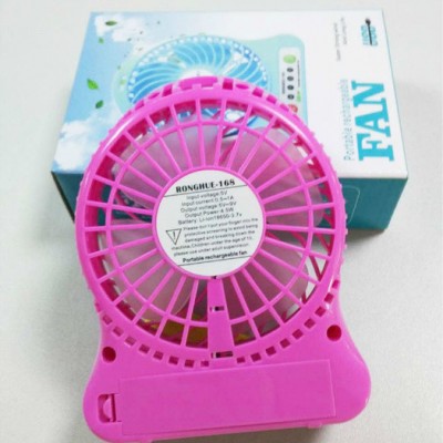 廠家批發USB臺式風扇 可照明 桌面扇  充電迷你小風扇