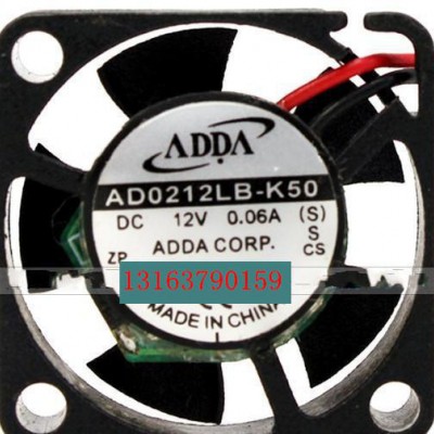 **ADDA協禧風扇AD0212LB-K50 2506 12V0.06A 2.5厘米硬盤小風扇