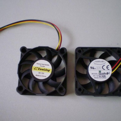 Cooljag佳捷豹電腦電源機箱低噪音散熱器小風扇片5010靜音3PIN