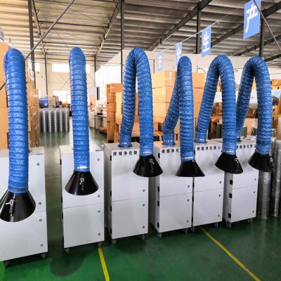 佳潔寶焊煙凈化器 移動式焊煙除塵器智能機型車間焊煙凈化器空氣凈化器
