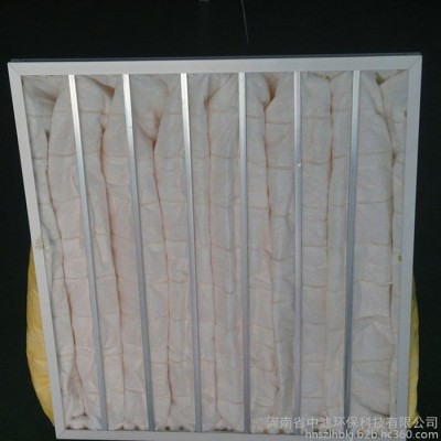 空氣凈化器濾芯 空氣濾材 新風機組490×592×550×5P過濾袋生產廠家通信過濾