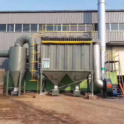 定制環(huán)保燃煤鍋爐除塵器 電爐除塵器 低壓脈沖布袋除塵器 車間吸塵器