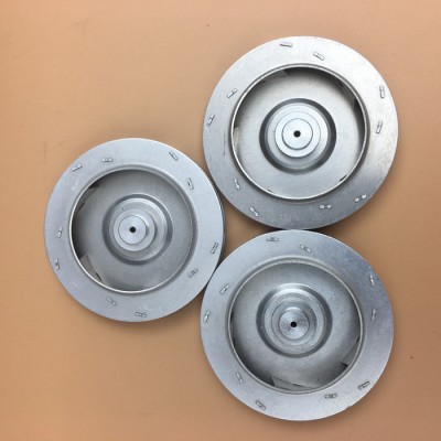 東莞廠家供應擦窗機葉輪掃地機器人車載吸塵器掃地車后傾式離心風機五金風葉可開模定制