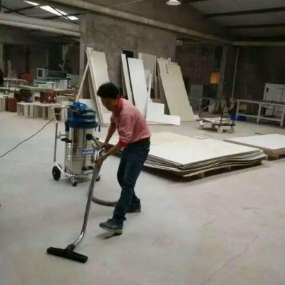 工廠用三馬達粉塵吸塵器，凱德威80L吸塵器