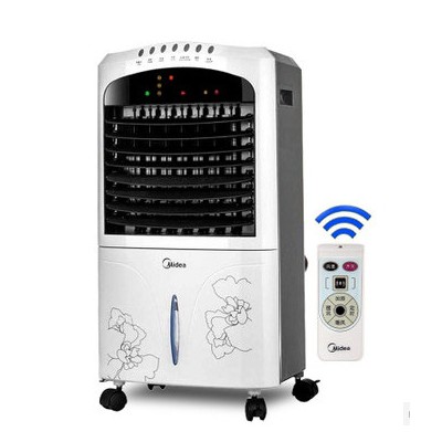 供應美的空調扇冷暖兩用AD120-K靜音遙控暖風冷風機