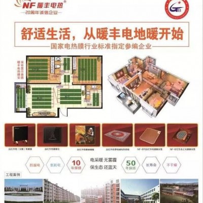暖豐電熱膜電地暖電采暖NF-350