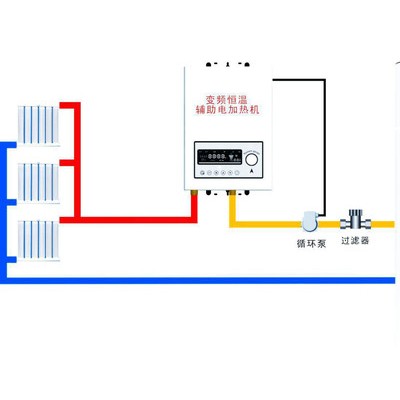 空氣能輔助電加熱機 電采暖爐 水暖電加熱爐 電鍋爐 熱水爐