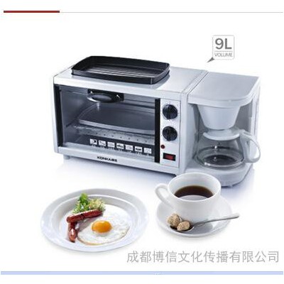 康佳電烤箱 三合一早餐吧兼煮咖啡燒水功能