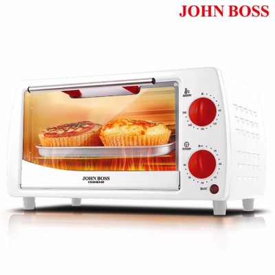 禮品定制JOHNBOSS電烤箱 家用12L多功能烘焙烤箱 4D熱力循環(huán)加熱HE-WK900