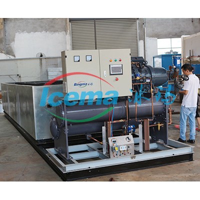 ICEMA/冰瑪BMSB100日產10噸鹽水式塊冰機-食品蔬菜工廠專用-制冰機冰瑪供