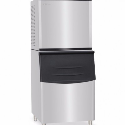 意伯納流水式分體機制冰機ZBJ-500L   500kg商丘花冰制冰機價格  冰粒機