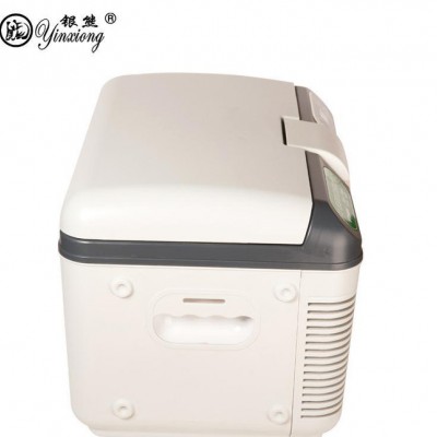 車載冰箱冷暖箱車家兩用制冷宿舍冰凍啤酒可樂飲料迷你12L 迷你車載冰箱 制冰機(jī)