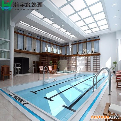 昆明市空氣能熱泵熱水器泳池恒溫與加熱  商務溫泉會所水處理
