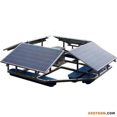 太陽能發(fā)電河道推流增氧機 太陽能推流曝氣機 水循環(huán)增氧太陽能曝氣機廠家