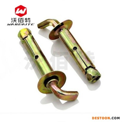 膨脹鉤廠家直供 熱水器圓頭膨脹鉤生產(chǎn) 電熱水器拉爆鉤M10