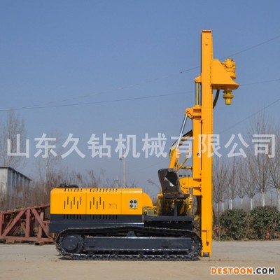 【久鉆】太陽能光伏打樁機 太陽能打樁設備 履帶式打樁機