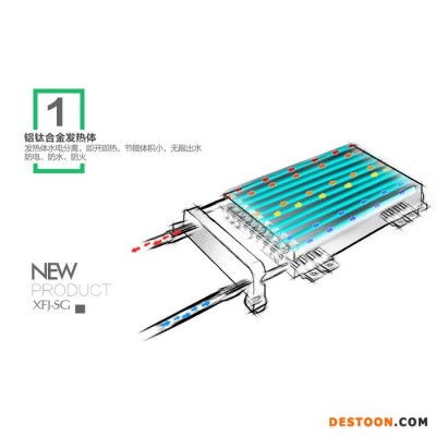 工廠直銷即熱式熱水器 XFJ80SG 速熱電熱水器 快速即熱安全