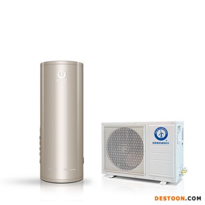 華南太陽能工程紐恩泰空氣能熱水器圓桶F系列1匹100升 廠家批發 招商加盟