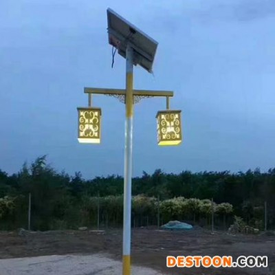 西安太陽能路燈 庭院太陽能路燈 農(nóng)村安裝太陽能路燈 模組光源散熱好