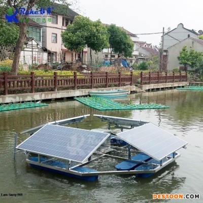 如克RUSN-JC太陽能解層曝氣機(jī) 太陽能水循環(huán)復(fù)氧控藻機(jī) 太陽能曝氣機(jī)