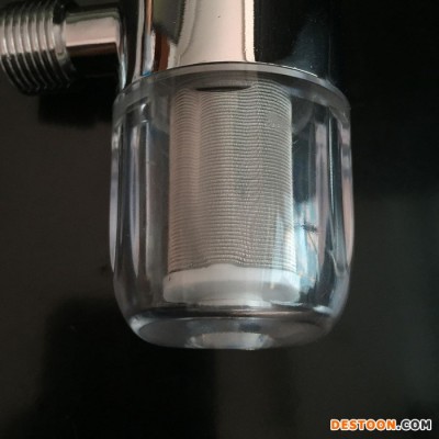 凈水器水咀過濾器 家用燃氣熱水器馬桶淋浴除水垢前置 廠家批發 小型前置過濾器