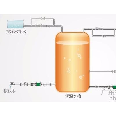 迪貝特空氣能熱泵熱水器DBT-R-3HP可根據客戶需求定制商用熱水機(谷輪壓縮機)