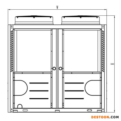 志高DKZCN-90S/T3(U型)定頻冷暖二聯(lián)供系列熱泵機(jī)組 商用熱泵機(jī)組 空氣源熱水器  熱泵熱水機(jī)組 熱泵廠家