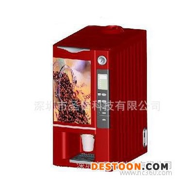 辦公室用自動投幣咖啡機F-301V 三種飲料多功能全自動飲料