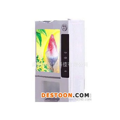 辦公室用自動投幣咖啡機F-301W 三種飲料多功能全自動飲料