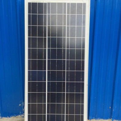 全新A級多晶太陽能電池板100W太陽能板12V家用充電板光伏發電板