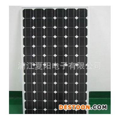 300W單晶硅太陽能板 單晶硅光伏太陽能電池板