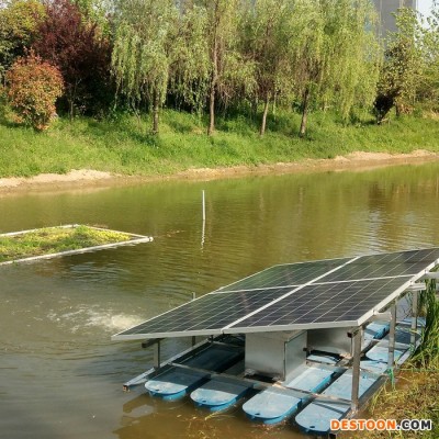 綠博斯LBSSUN-TL 光伏曝氣增氧機 河道曝氣機 太陽能呢推流曝氣機 推流曝氣機 不銹鋼太陽能曝氣機