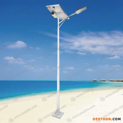 朗利德太陽能路燈6米led鋰電池太陽能路燈30w瓦新農(nóng)村鄉(xiāng)村小路道路燈戶外5米7米