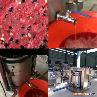 生姜壓榨取汁機 大型商用液壓壓榨收汁機 果蔬榨汁機定制
