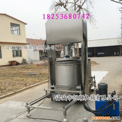 低速擠壓式水溶性諾麗果粉過濾壓榨機 物理壓榨取汁取干料榨汁機 酥梨膏壓榨機