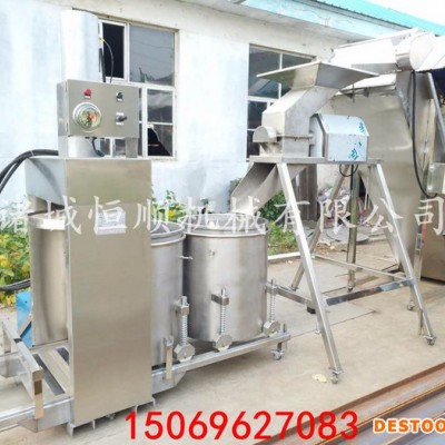 果汁釀酒前處理設備 果蔬清洗粉碎榨汁流水線 大型水果榨汁機