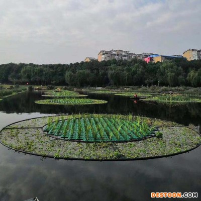 江蘇如克環(huán)保RSUN 污染水域?qū)Ｓ锰柲苌鷳B(tài)浮島