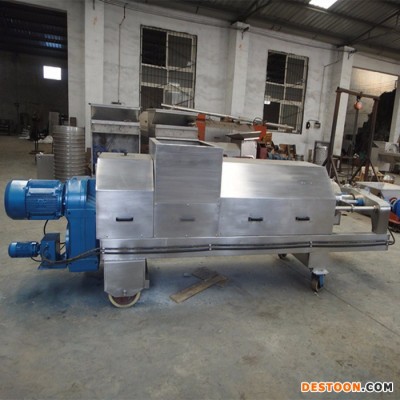 3T果蔬脫水設(shè)備螺旋壓榨機(jī)食品級不銹鋼壓榨機(jī)食品級榨汁機(jī)