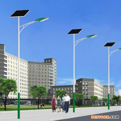 太陽能路燈廠專業生產7米38WLED太陽能路燈太陽能燈具價格