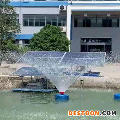 如克環保550w景觀噴泉曝氣機  太陽能噴泉曝氣機價格