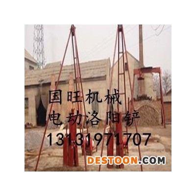 建筑地基打樁機 小型民用樓房地基打樁機 太陽能打樁機圖片