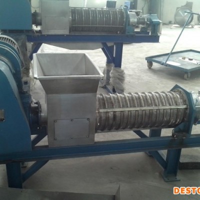 葡萄沙棘果桑葚等水果榨汁釀酒設備螺旋壓榨機螺旋榨汁機