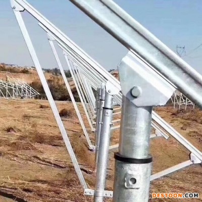 鋼結構光伏支架_熱浸鋅光伏支架_廠房樓頂太陽能光伏支架_光伏支架配件